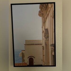 Large beautiful painting!! Minor scratches to frame, nothing to actual painting